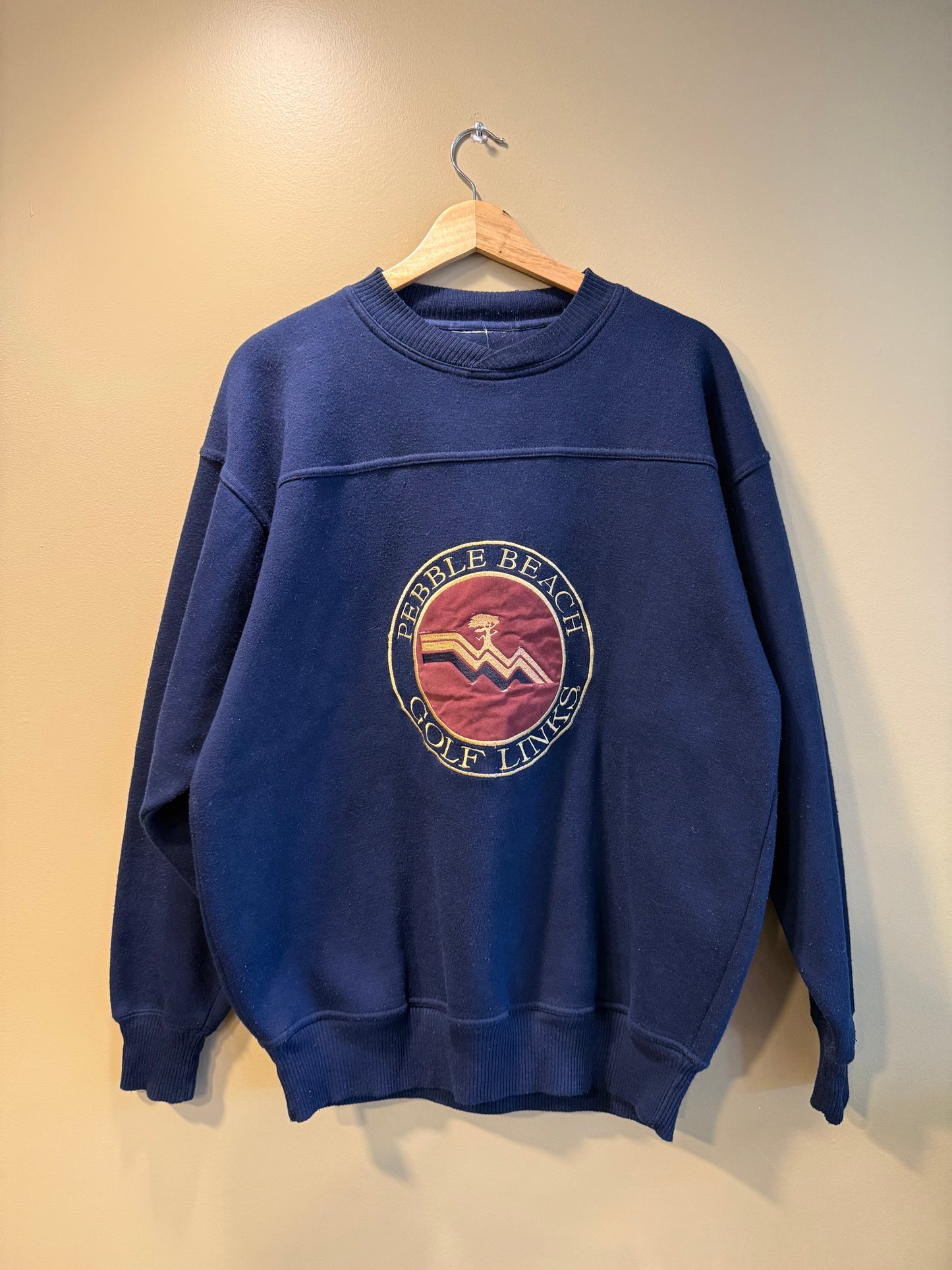 Vintage Pebble Beach Golf Crewneck Sweatshirt- XL