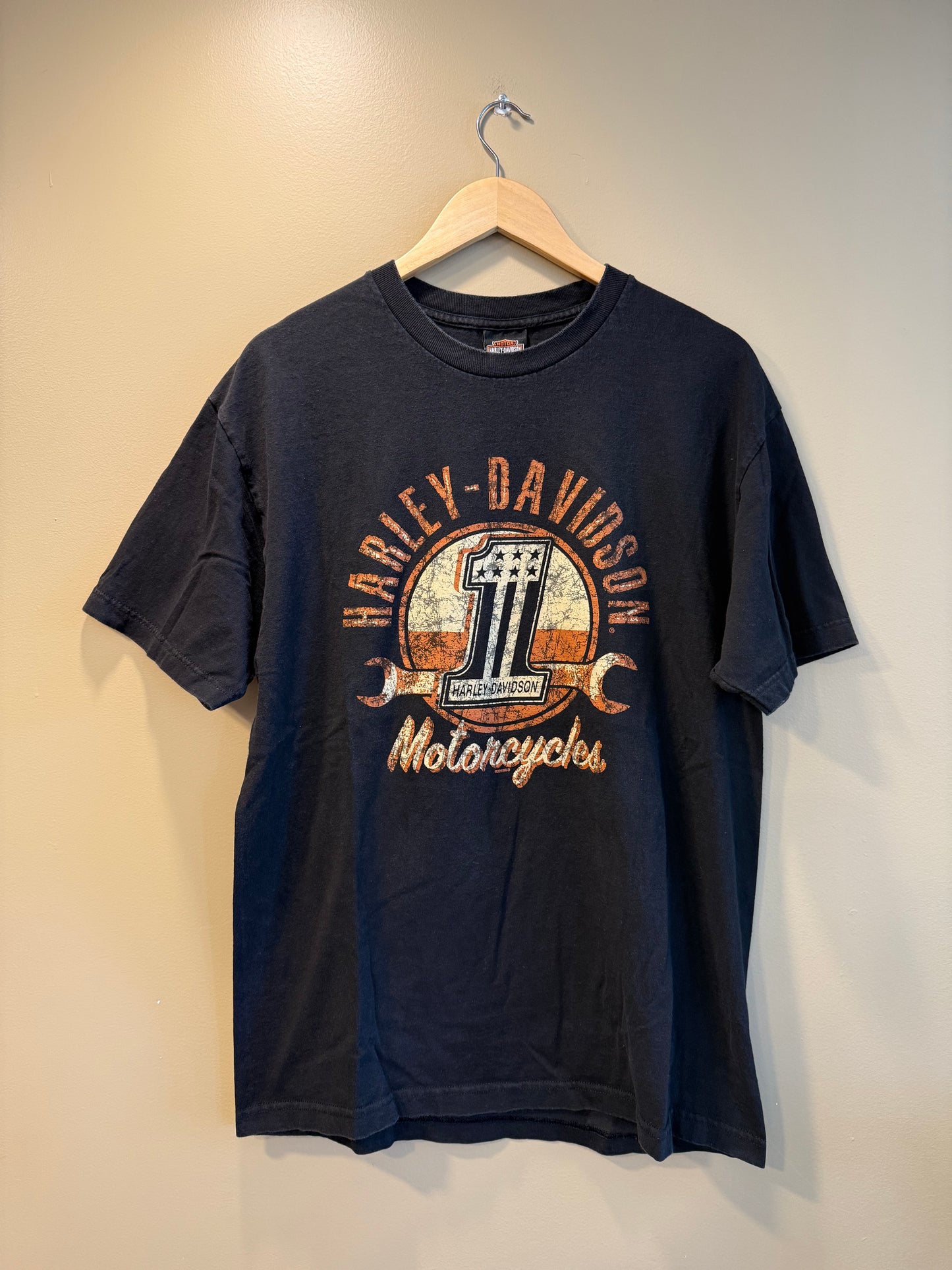 Vintage Harley Davidson Six Bends Florida Turtle T-Shirt- M/L