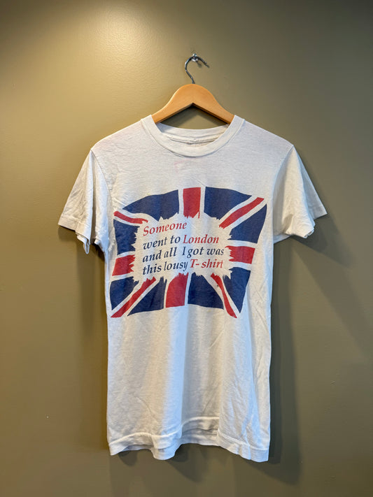 Vintages London Union Jack Tourist T-Shirt- S