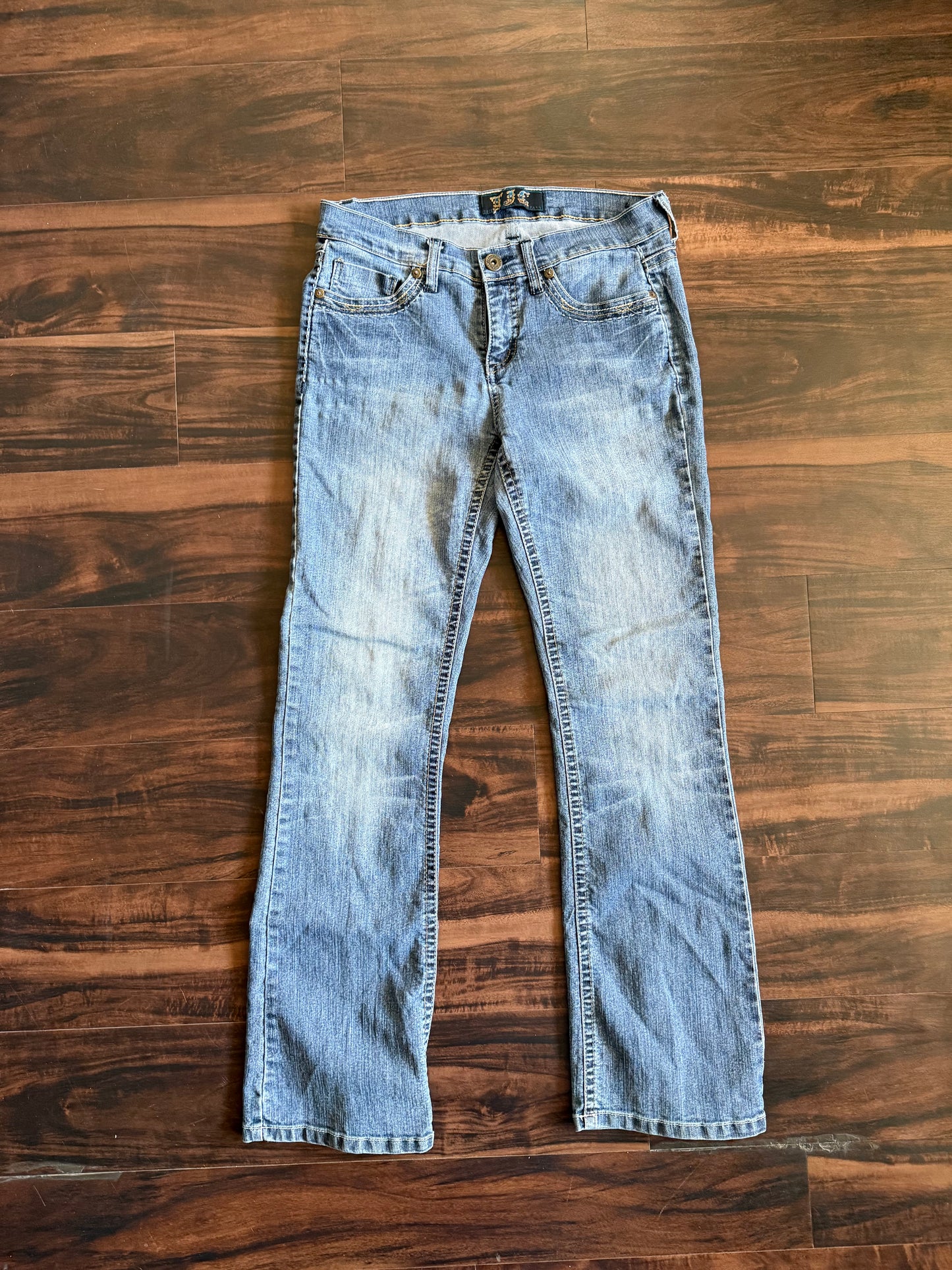 Vintage Y2K TJC Flare Denim Jeans- 32x31