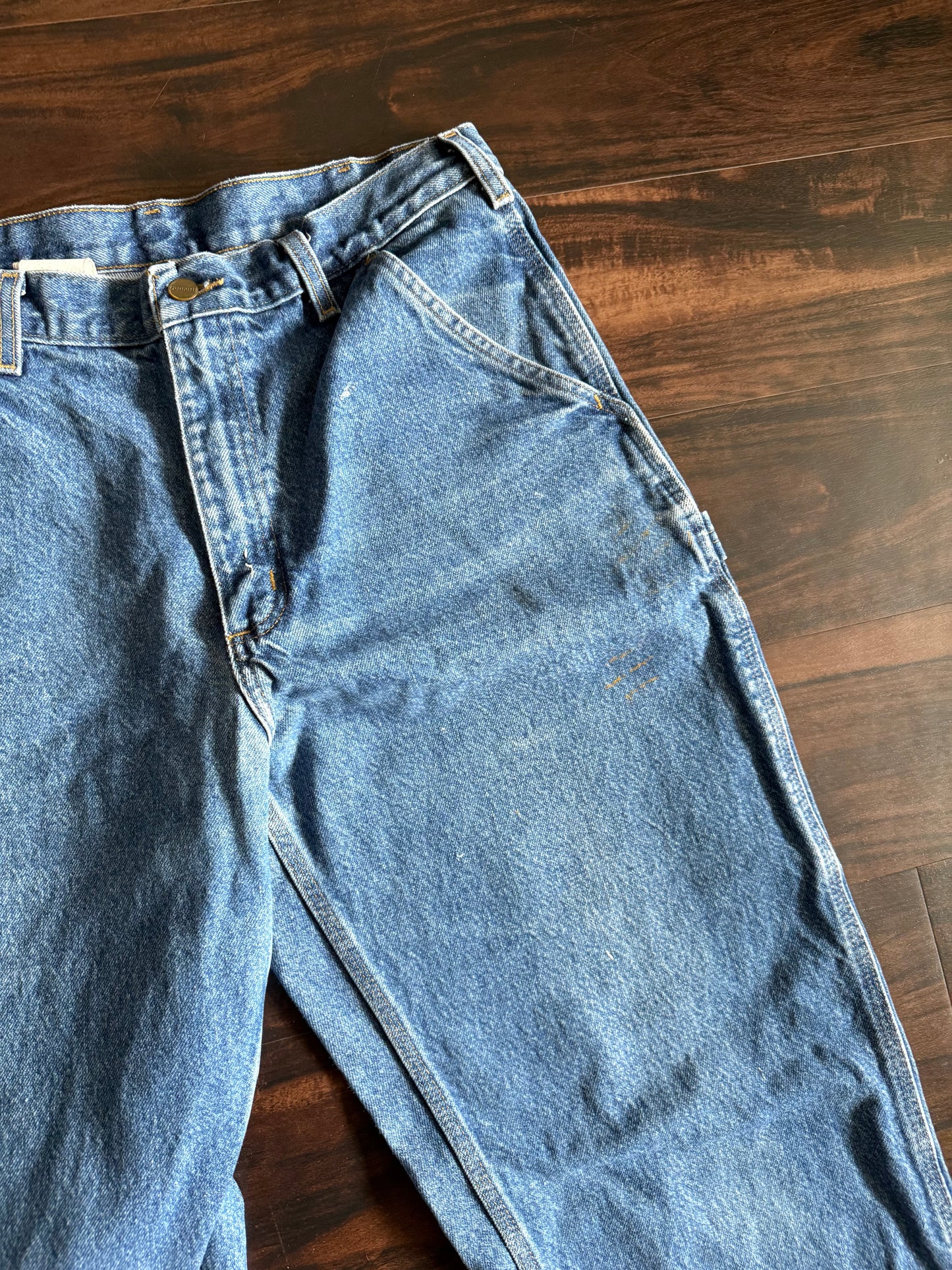 Vintage Carhartt Carpenter Denim Jeans- 34x32