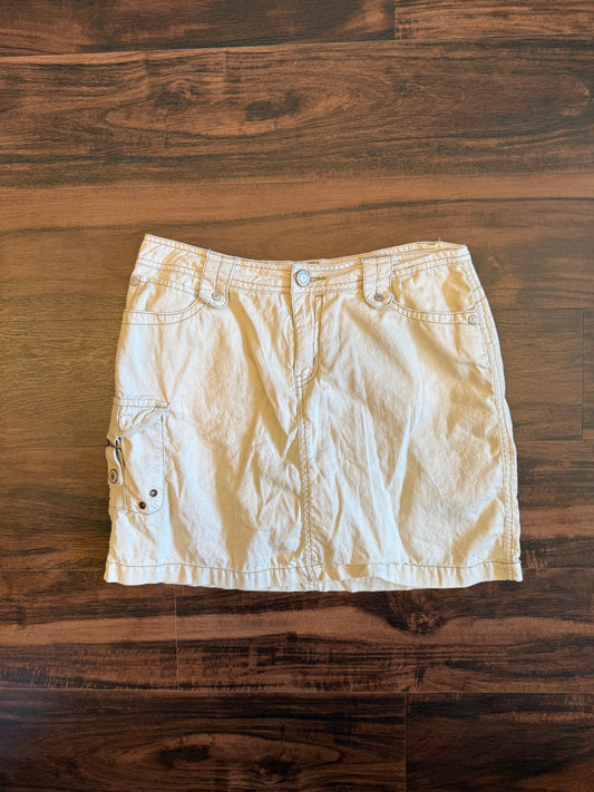 Vintage Faded Glory Tan Tactical Skirt- 29