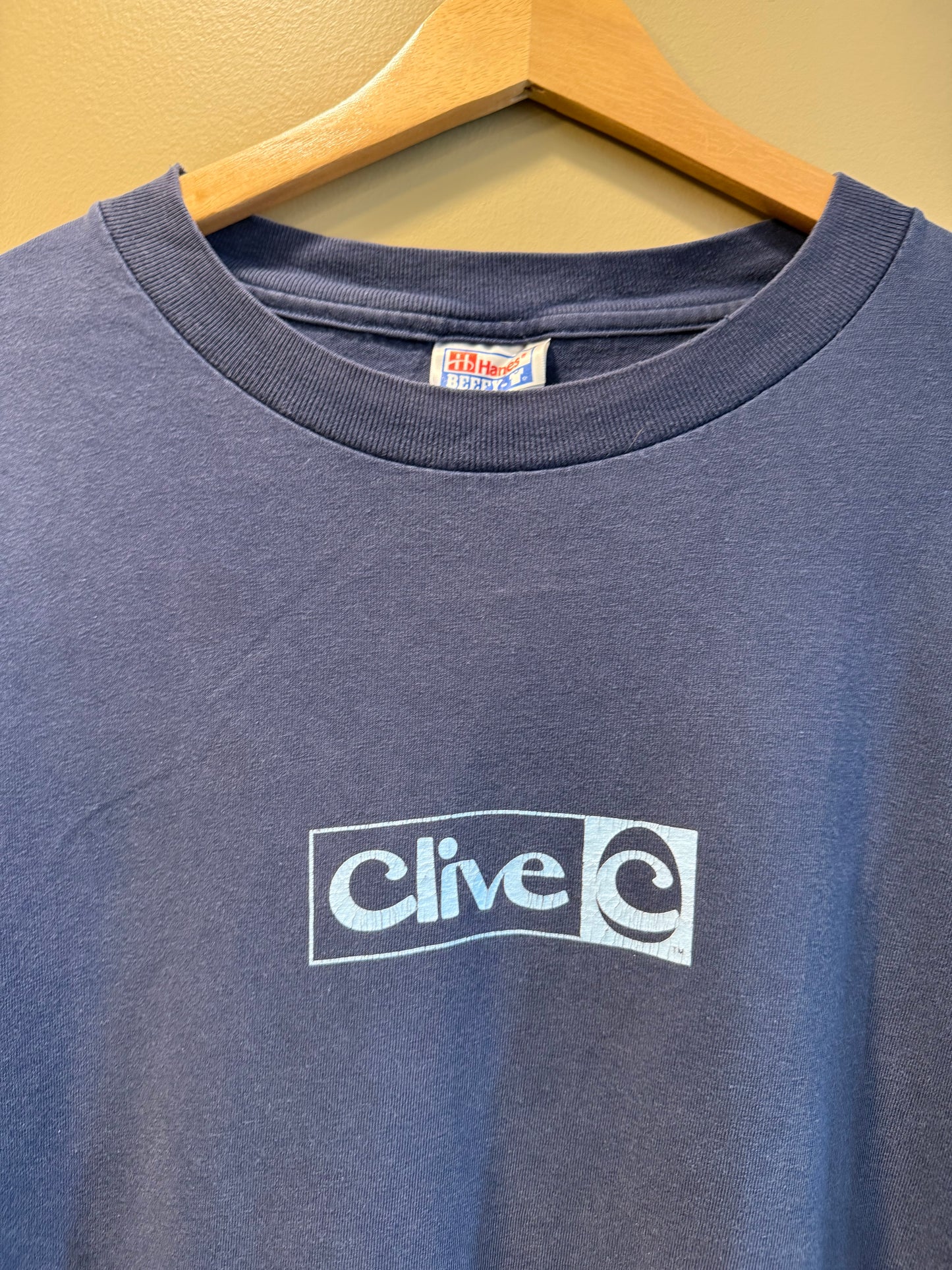 Vintage Clive Surfwear Style Long Sleeve T-Shirt- XL