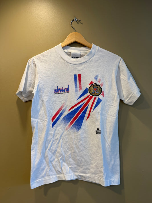 Vintage England National Team North American Soccer Camps T-Shirt- S