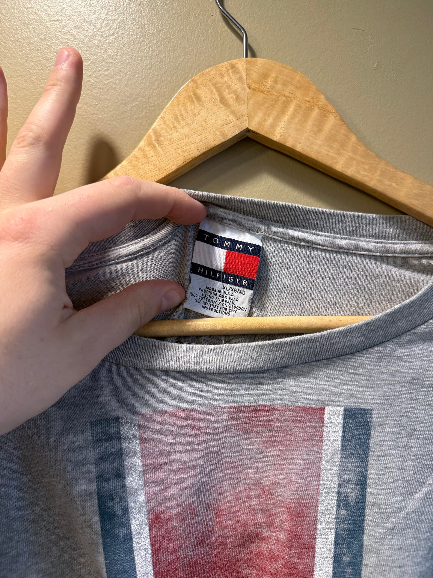 Vintage Tommy Hilfiger Board Sports Long Sleeve T-Shirt- XL