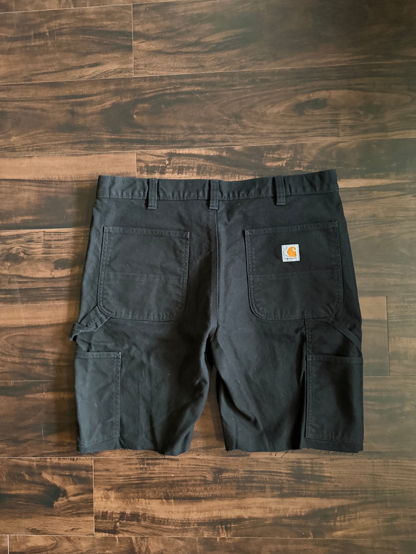 Vintage Carhartt Black Carpenter Shorts- 36