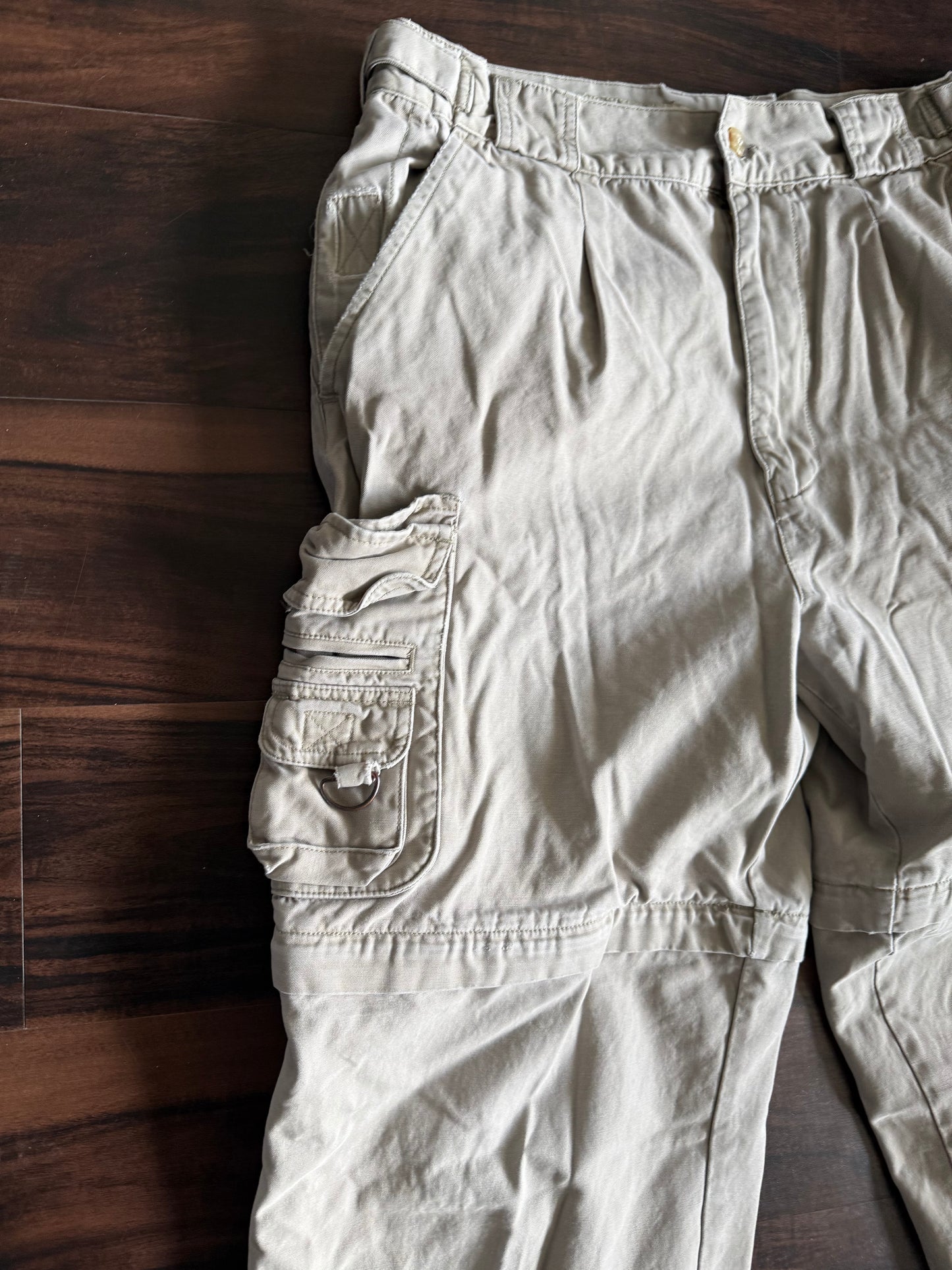 Vintage Misty Mountain Zip-Away Pants-Shorts- 34x31