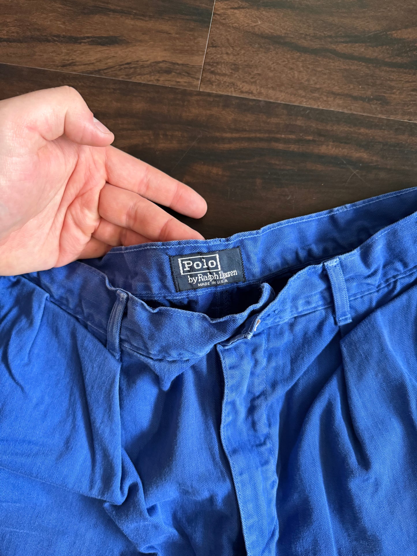 Vintage Polo Ralph Lauren Blue Shorts- 31