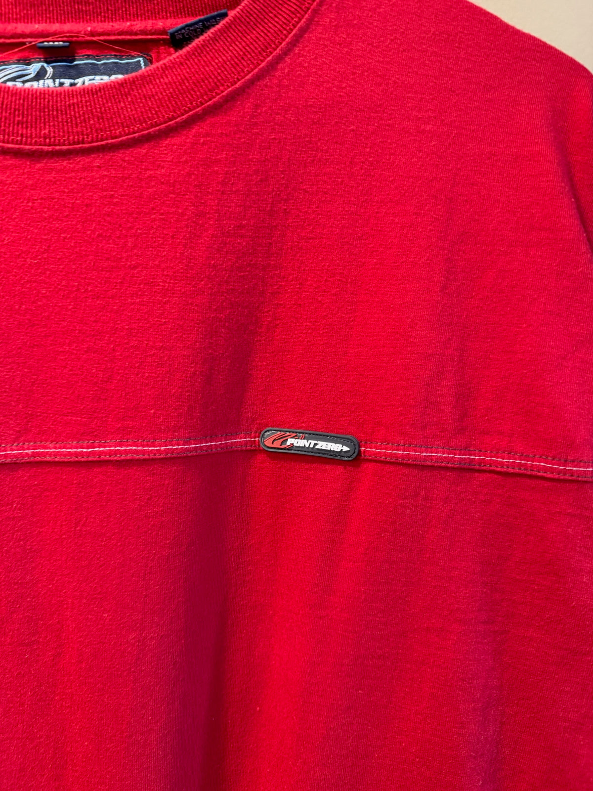 Vintage Point Zero Red T-Shirt - XL