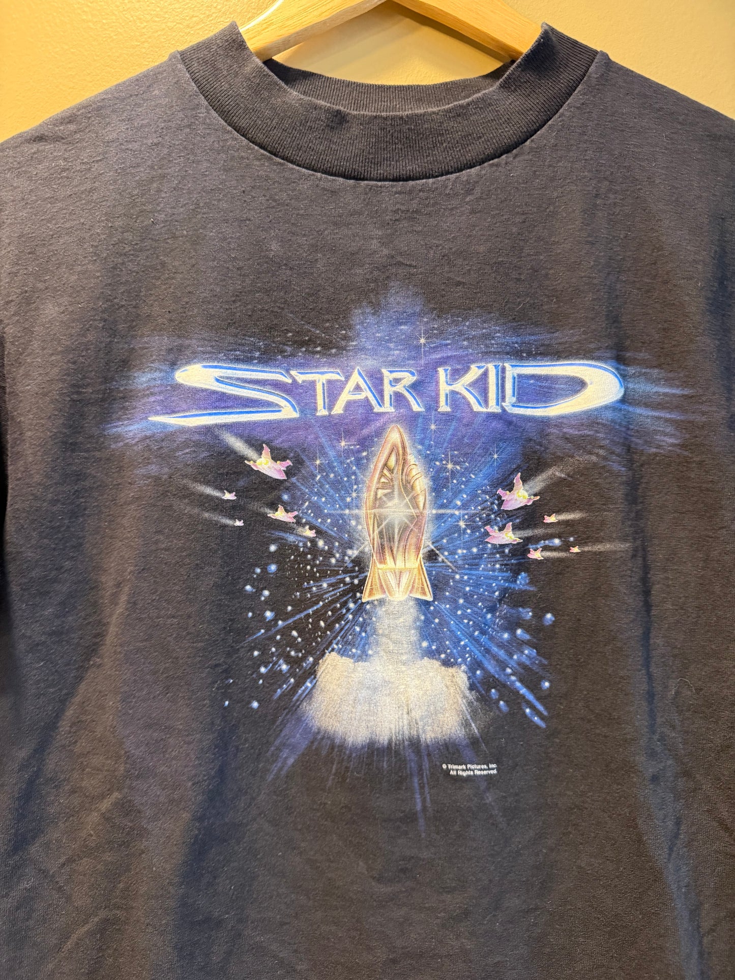 Vintage Star Kid Sci Fi Movie T-Shirt- S
