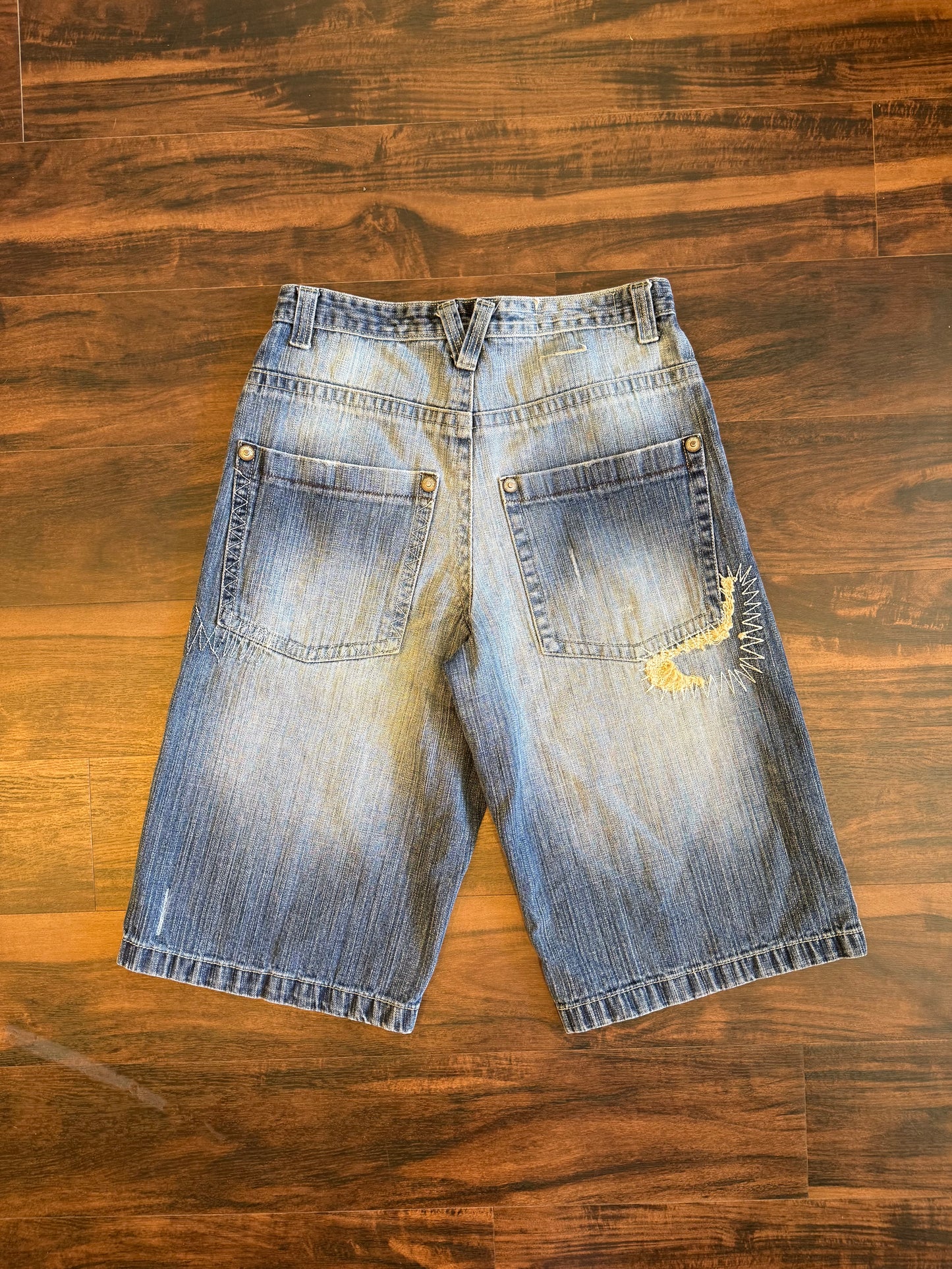 Vintage South Pole Embroidered Denim Jeans- 32