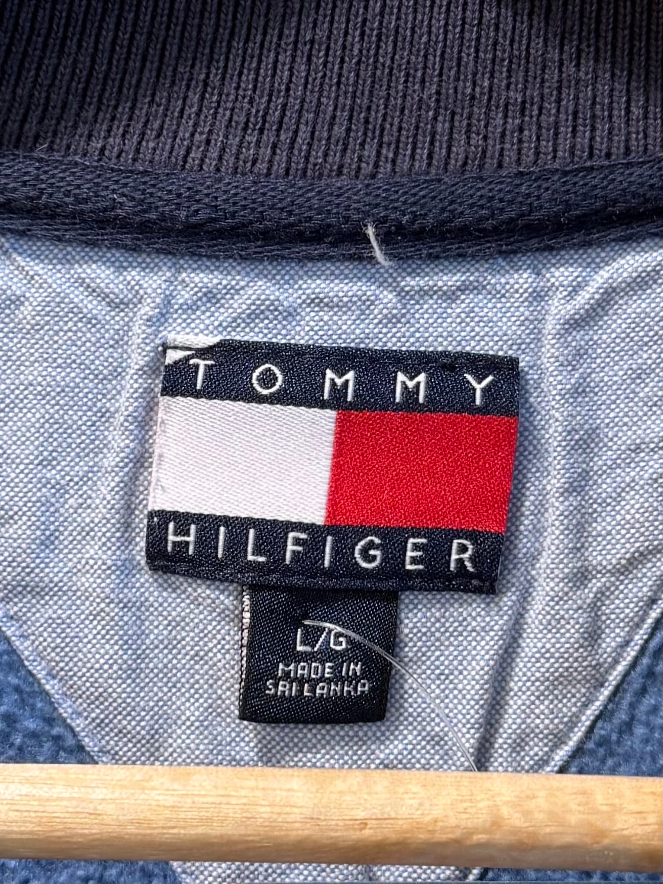 Vintage Tommy Hilfiger Streetwear Double-Sided Crewneck Sweatshirt- L