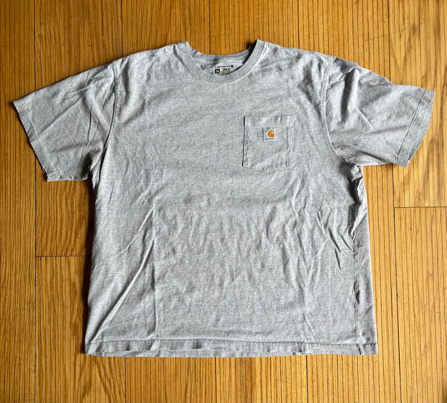 Vintage Carhartt Gray Pocket T-Shirt- XXL