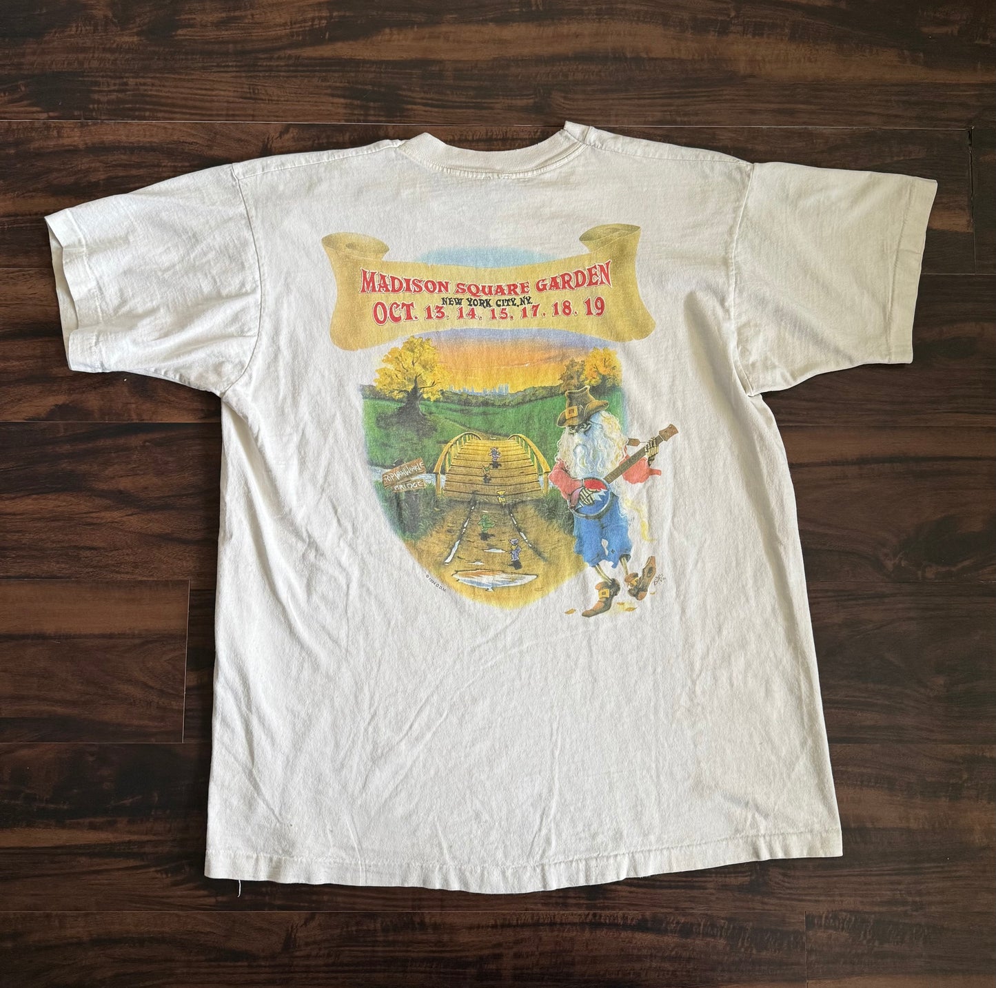 Vintage 1994 Grateful Dead Madison Square Garden Exclusive Rare T-Shirt- XL