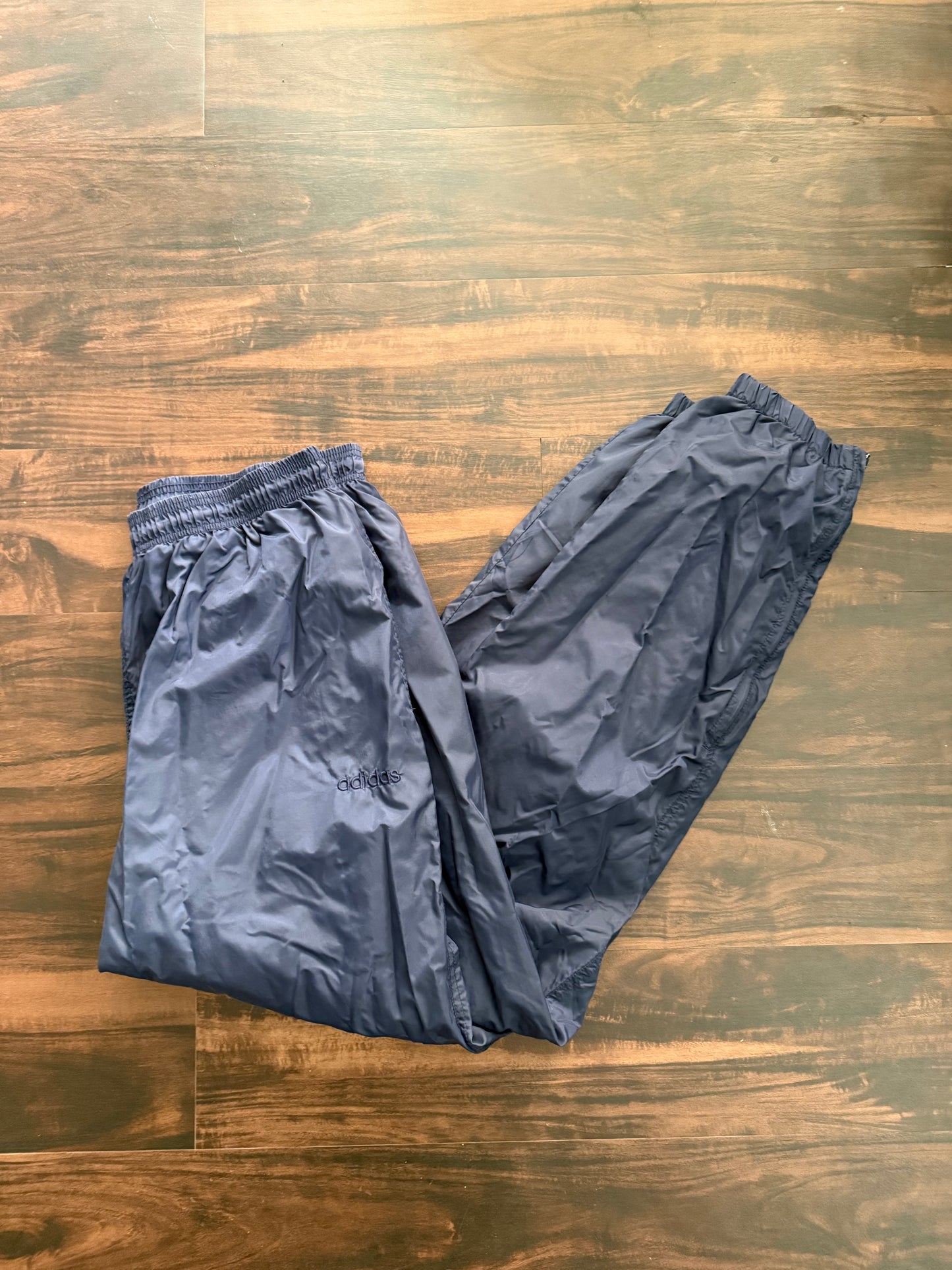 Vintage Adidas Navy Blue Joggers- 34x32