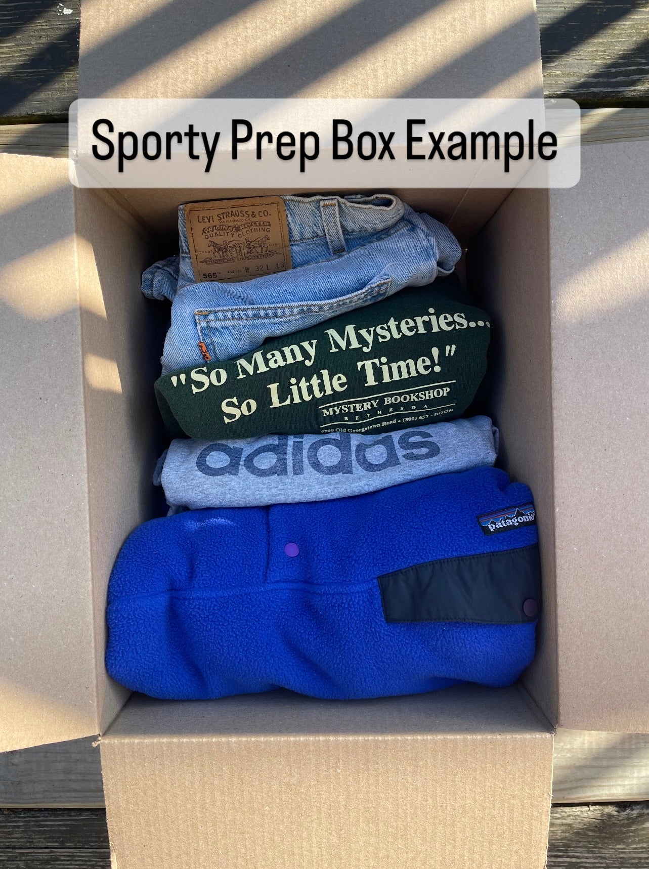Sporty Prep Vintage Outfit Mystery Box