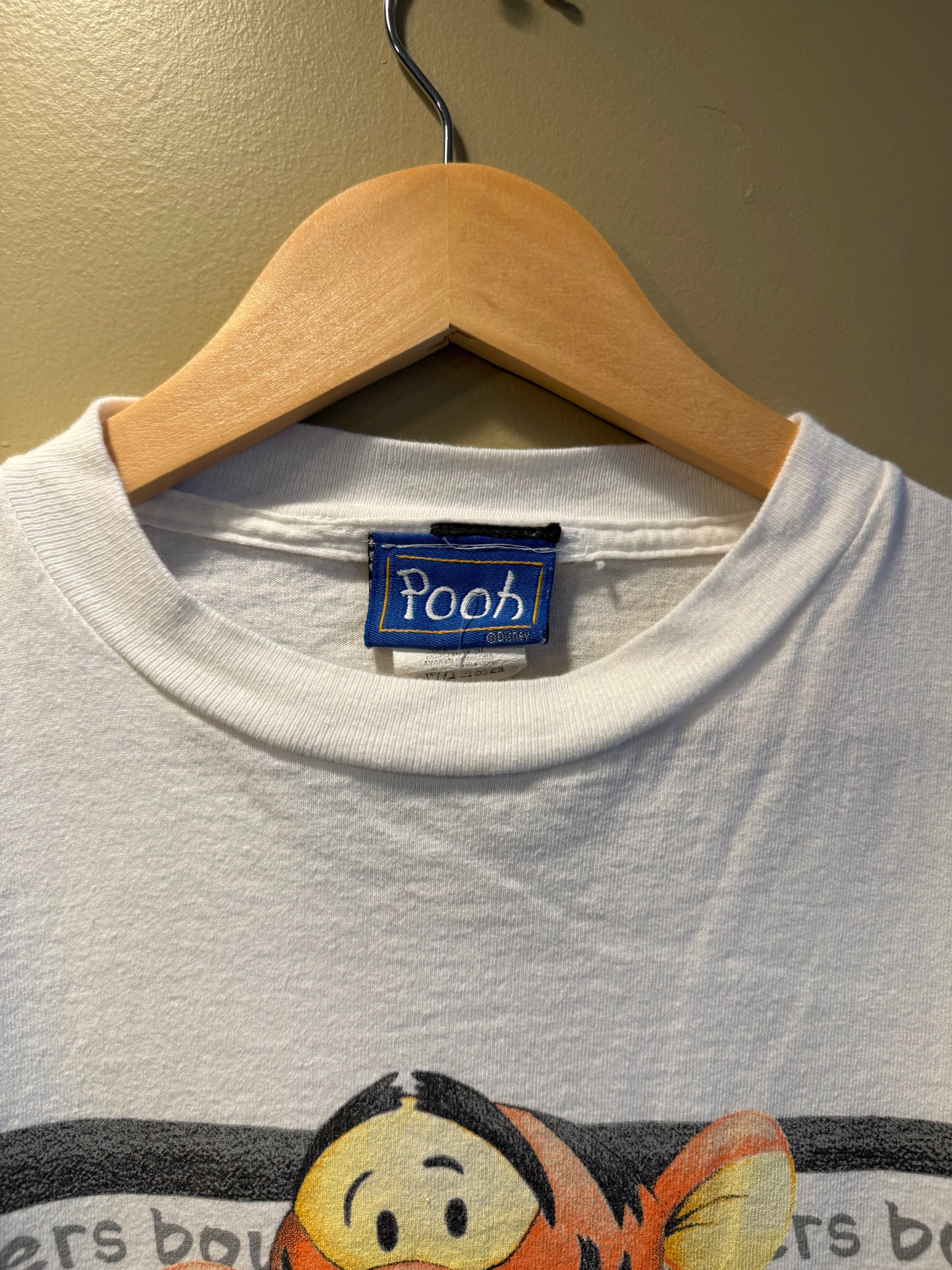 Vintage Tigger Spring White T-Shirt- XL