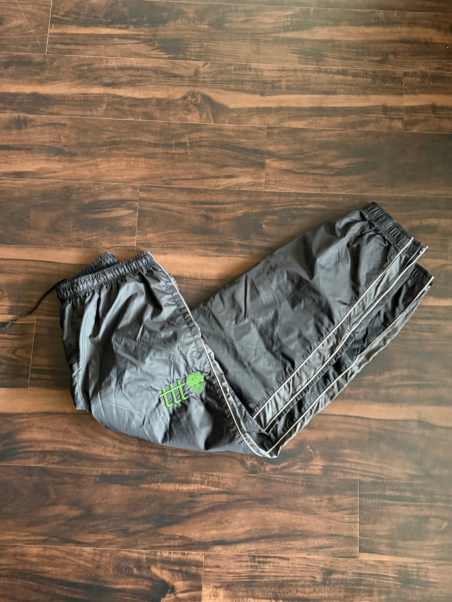 The Thrifting Tree Dark Gray Track Pants- L