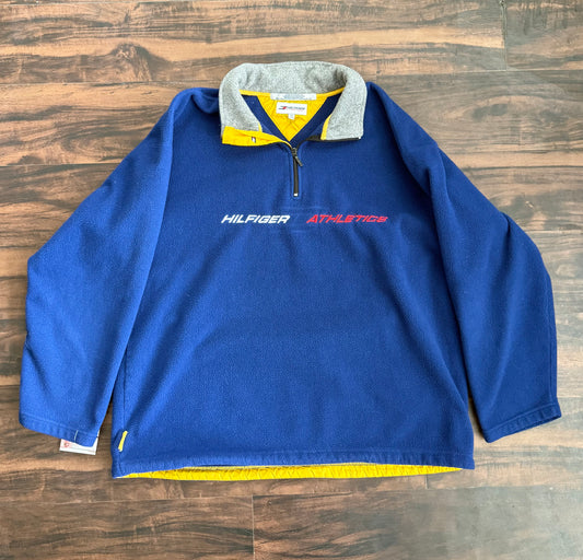 Vintage Tommy Hilfiger Athletics Fleece Jacket- XL