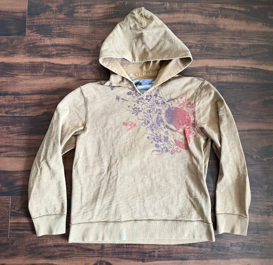Vintage Y2K Gap Women’s Canvas Hoodie Sweatshirt- M