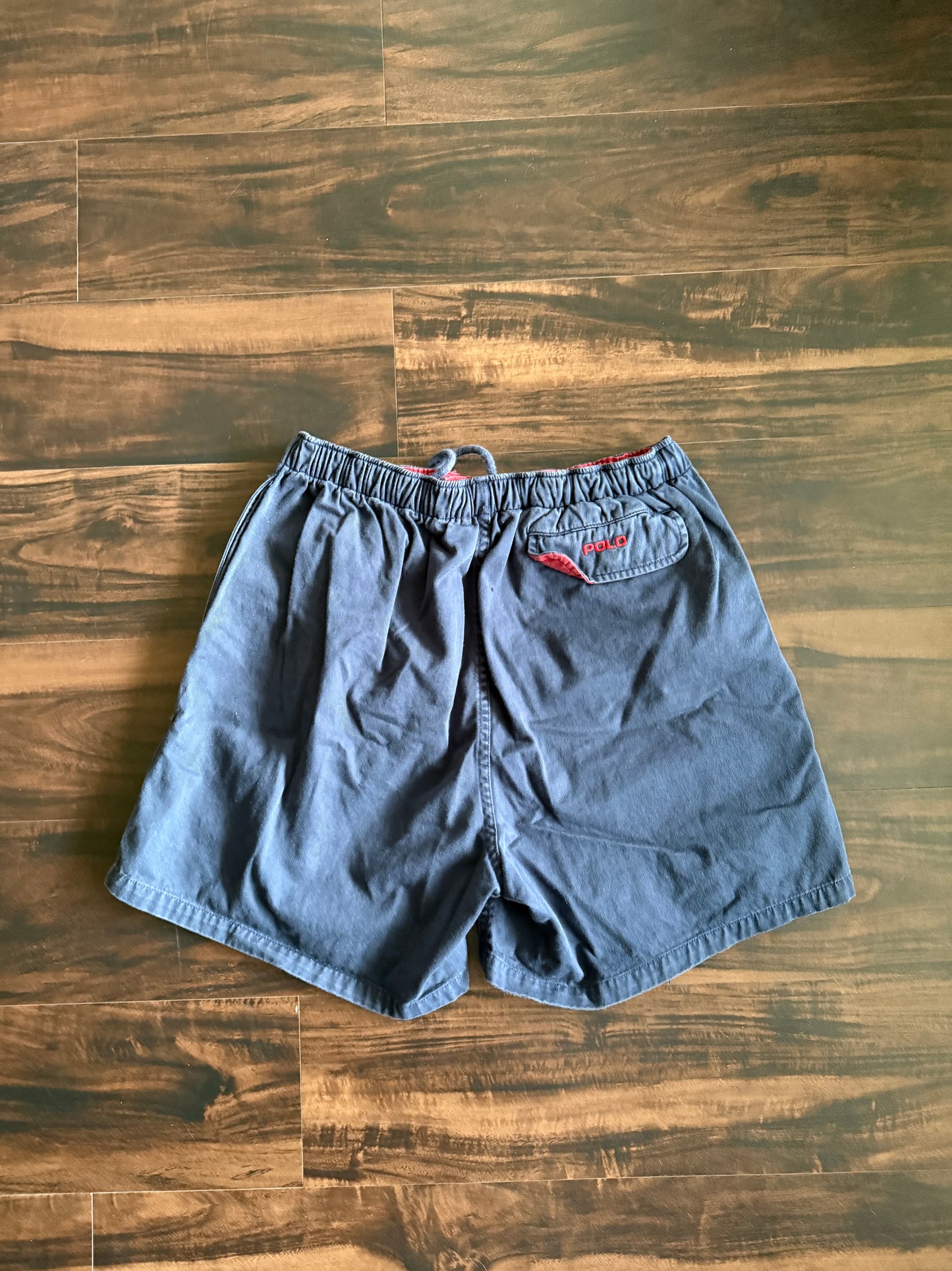 Vintage Polo Ralph Lauren Navy Blue Shorts- 30