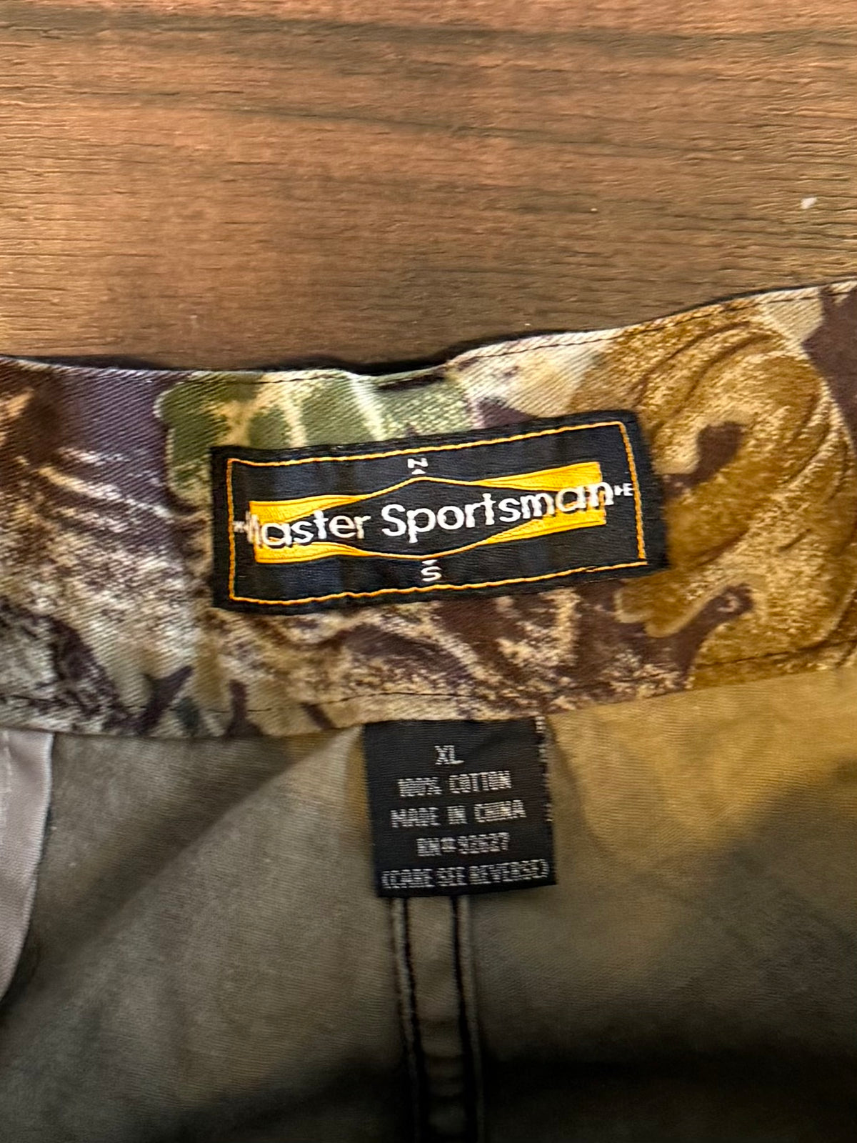 Vintage Master Sportsman Camo Cargo Pants- 38x32