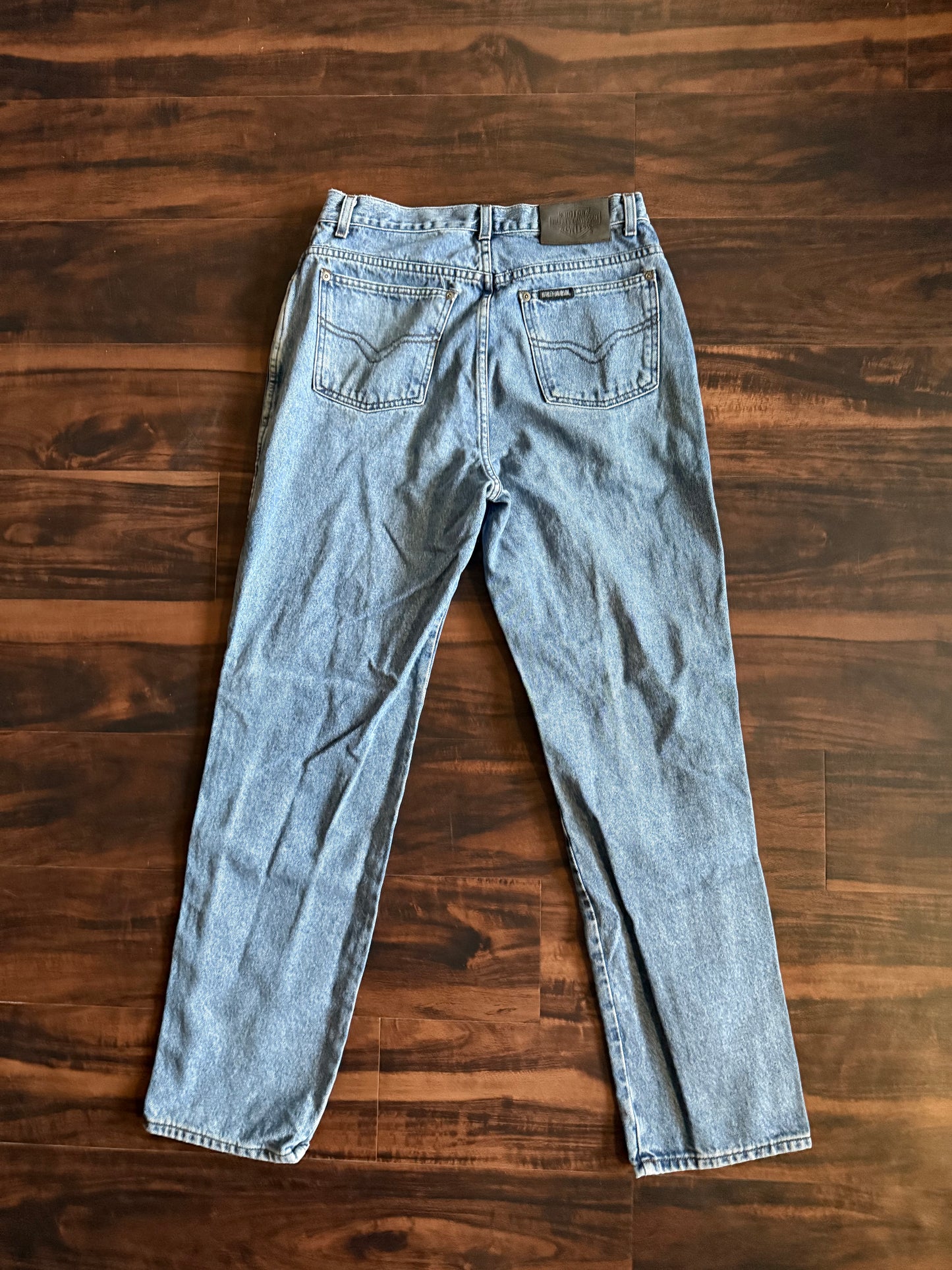 Vintage Harley Davidson Light Wash Denim Jeans- 30x32