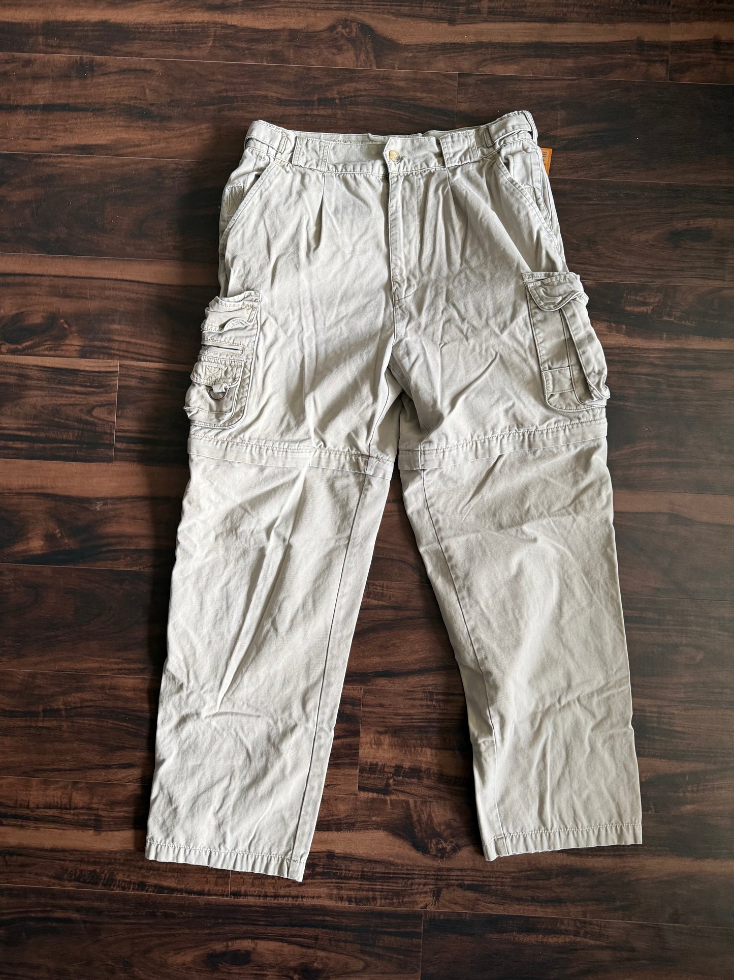 Vintage Misty Mountain Zip-Away Pants-Shorts- 34x31