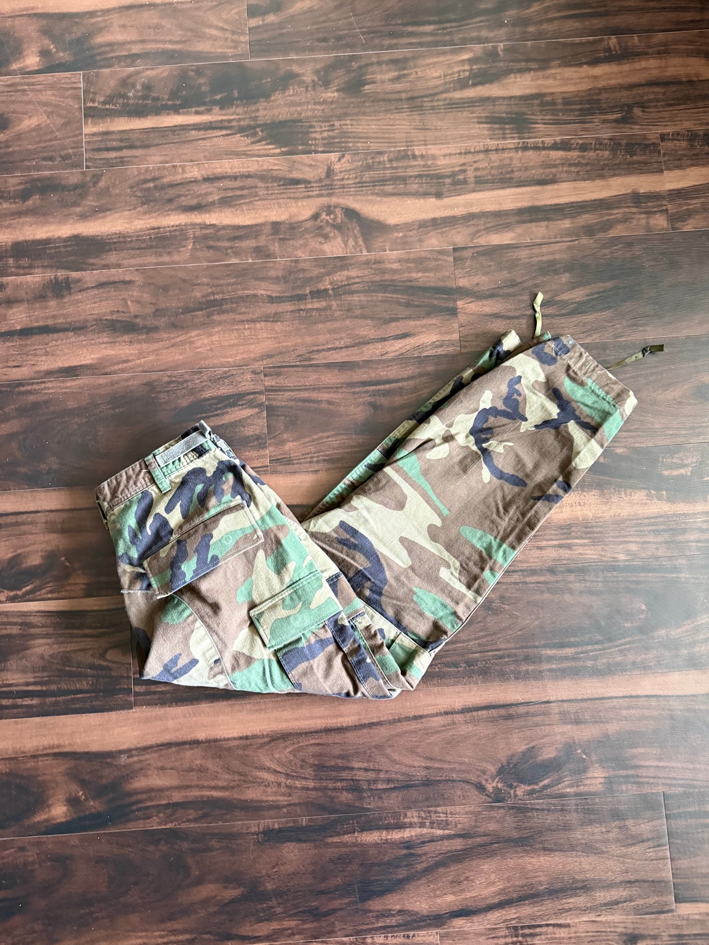 Vintage Military Camouflage Cargo Pants- 29x29