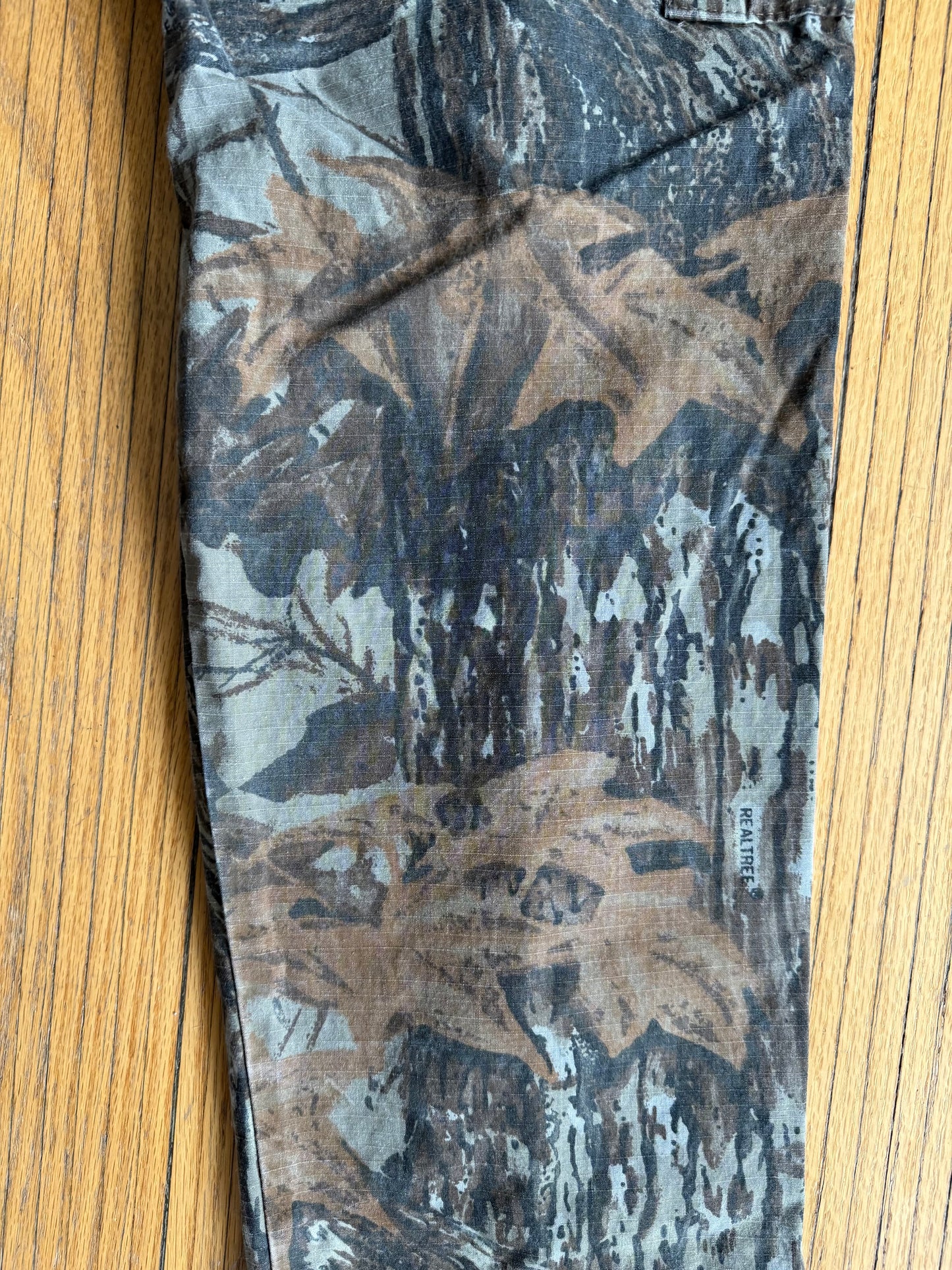 Vintage Rattlers Brand Real Tree Camouflage Cargo Pants- 30x31