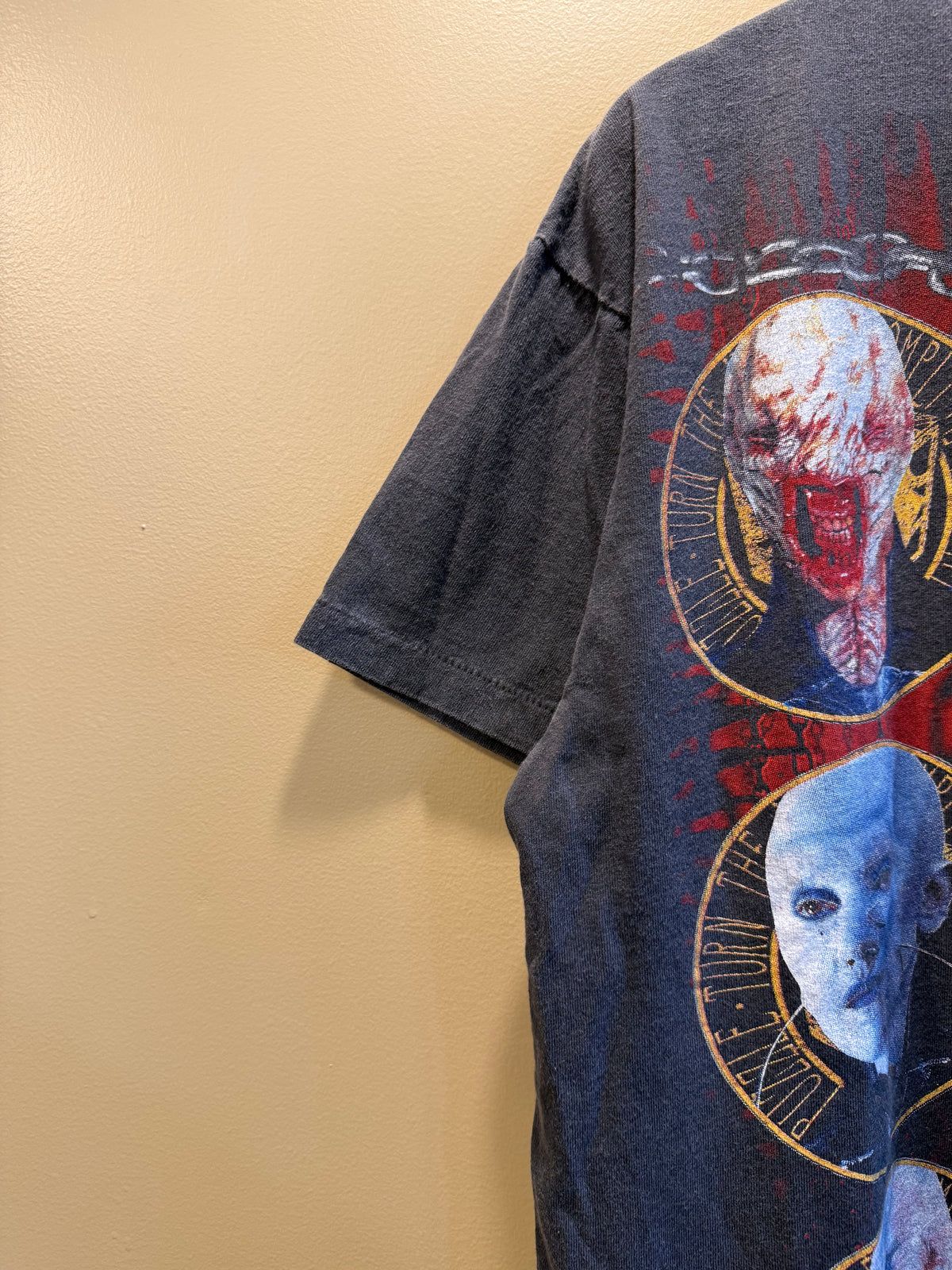 Vintage Bootleg Tees Hellraiser Clive Baker All Over Print T-Shirt- L