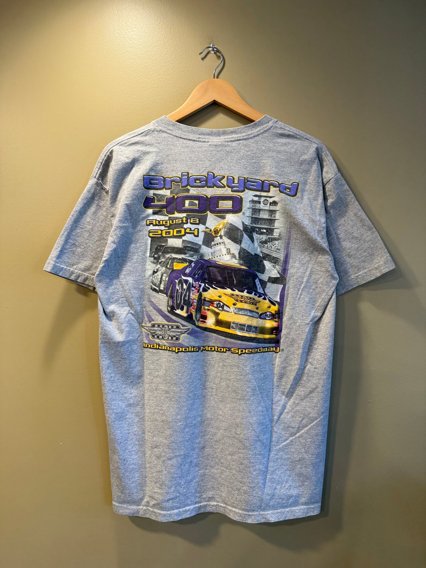 Vintage Brickyard 400 Racing T-Shirt- L