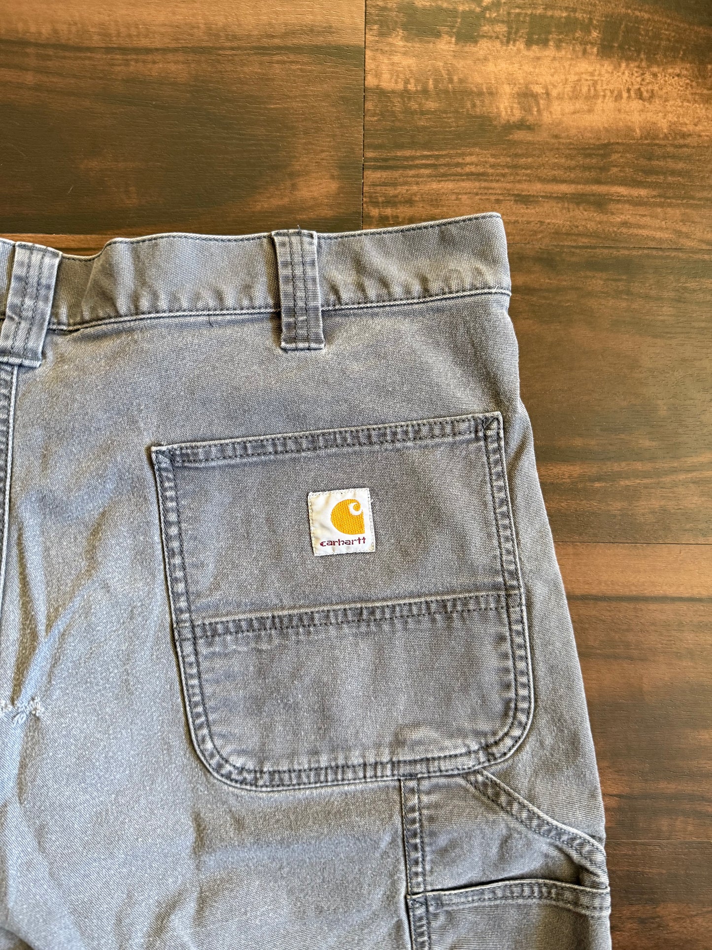 Vintage Carhartt Dark Gray Carpenter Shorts- 38