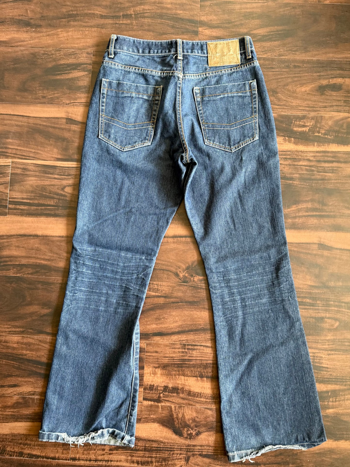 Vintage Y2K Company81 Dark Wash Flared Denim Jeans- 30x32