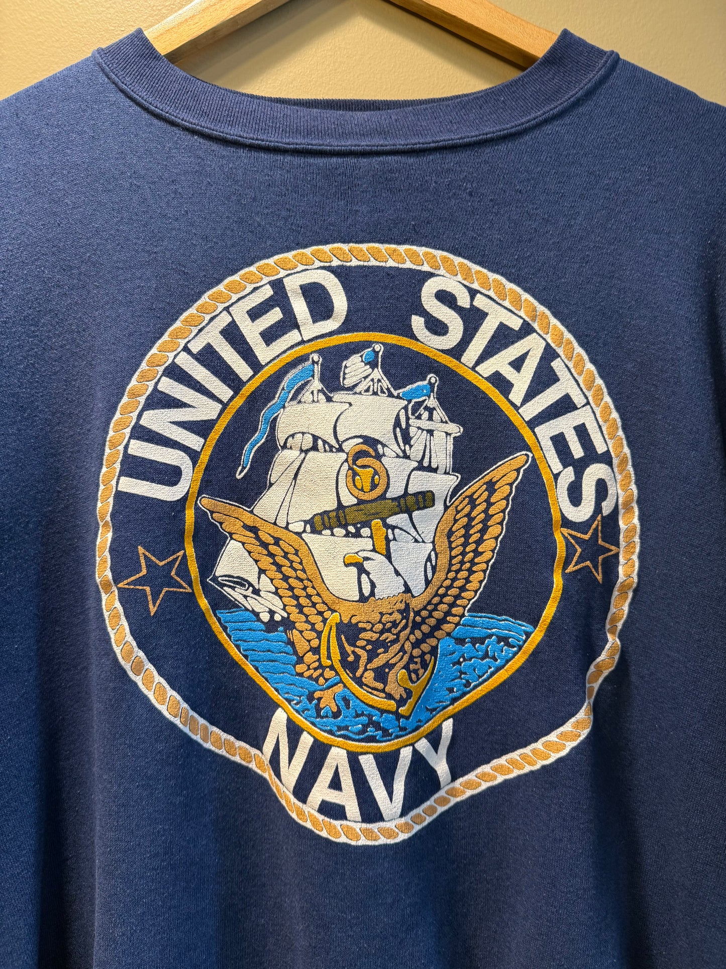 Vintage US Navy Crewneck Sweatshirt- M