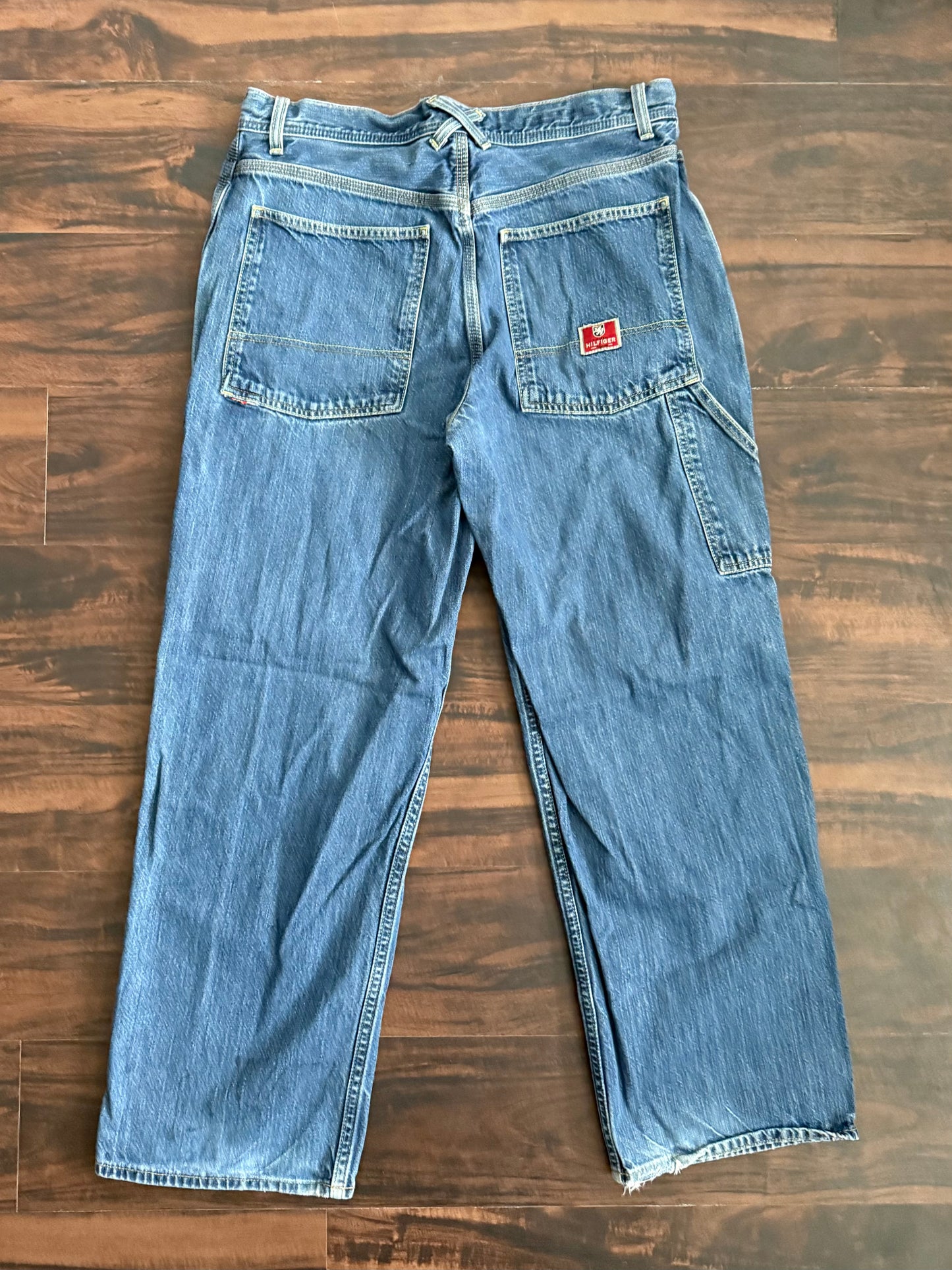 Vintage Tommy Hilfiger Y2K Carpenter Denim Jeans- 34x30