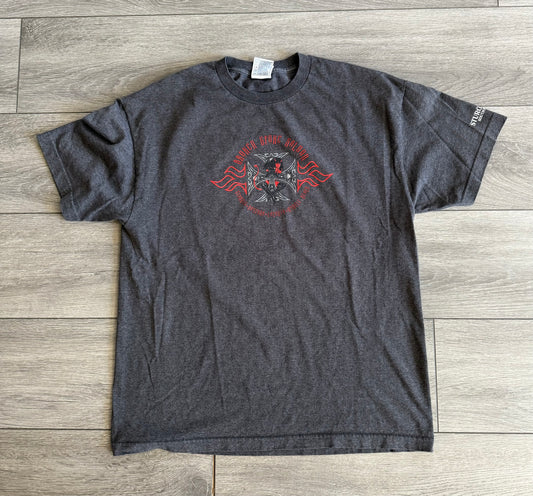 Vintage Broken Spoke Saloon Biker Choppers T-Shirt- L
