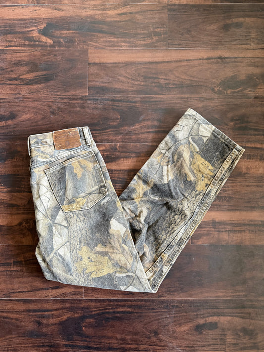 Vintage Wrangler Rugged Wear Real Tree Camouflage Pants- 28x31