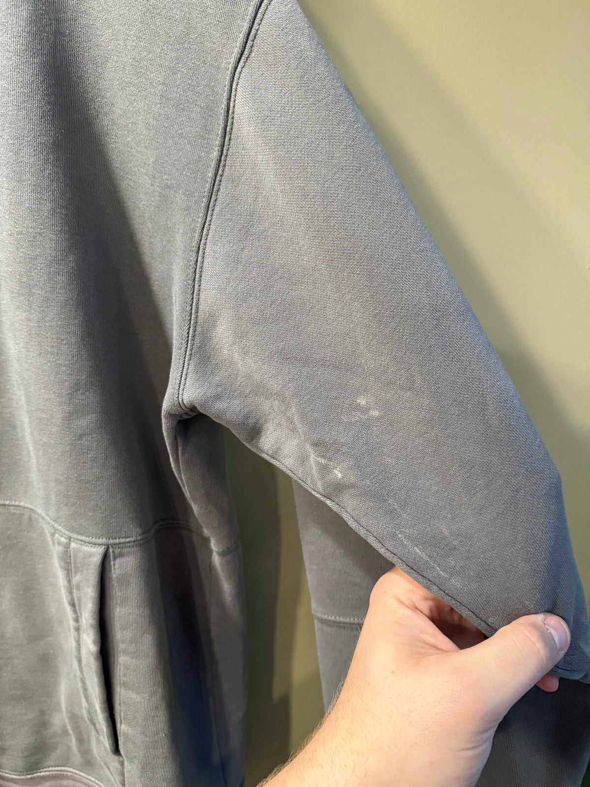 Vintage Billabong Gray Rare Bong Logo Hoodie Sweatshirt- L/XL
