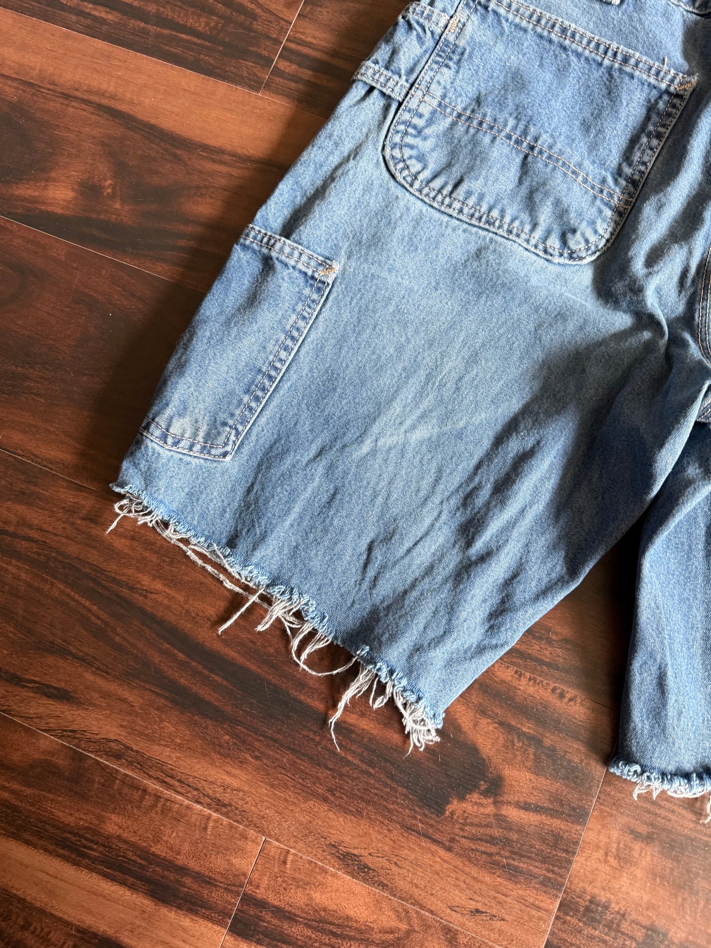 Vintage Carhartt Distressed Denim Jean Shorts- 33