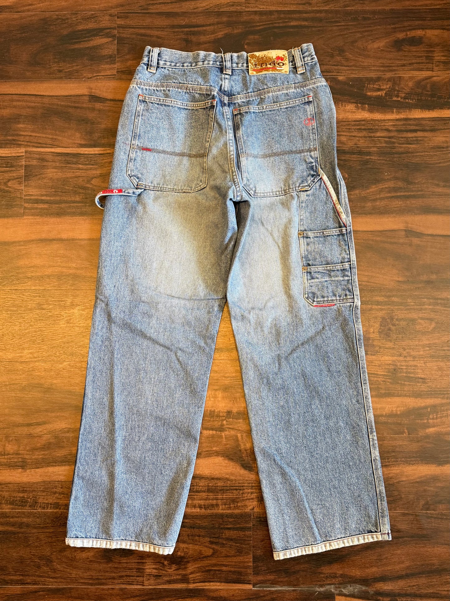 Vintage Indo Construction Company Streetwear Carpenter Jeans- 30x31