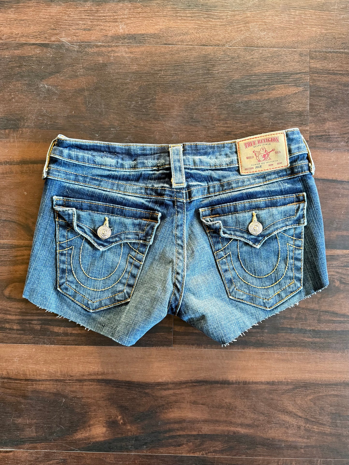 Vintage Y2K True Religion Denim Jean Shorts- 28