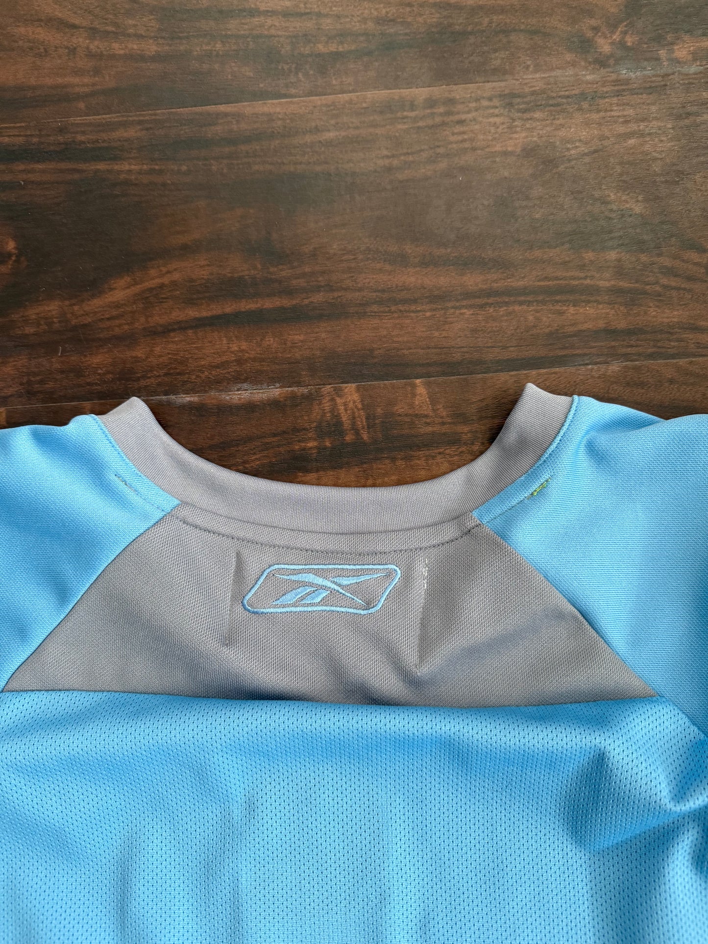 Vintage Pittsburgh Penguins Reebok Ice Blue Hockey Jersey- M