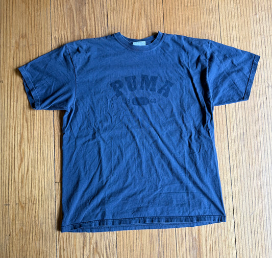 Vintage Puma Athletic Blue T-Shirt- XL