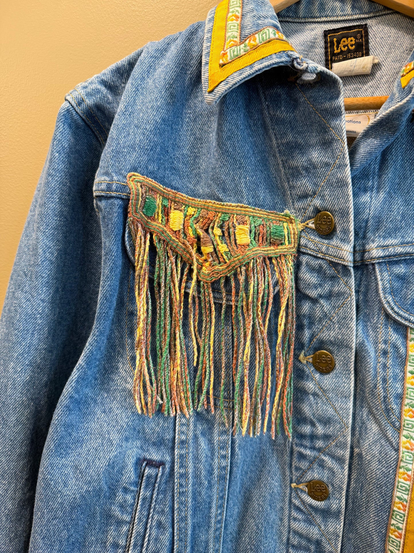 Vintage Mr. Lee Custom Canyon Creations Denim Jacket- S/M