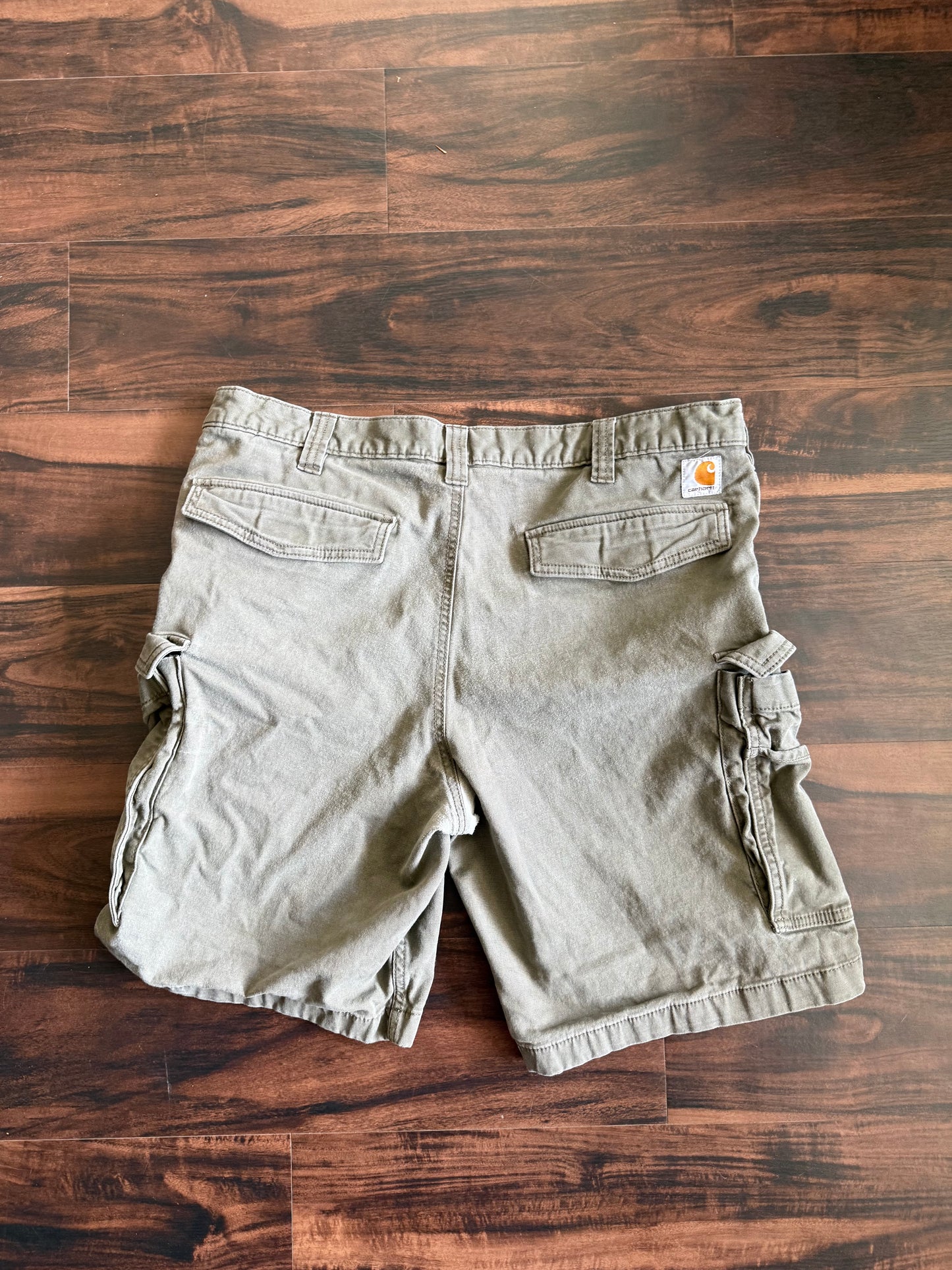 Vintage Carhartt Olive Green Shorts- 38