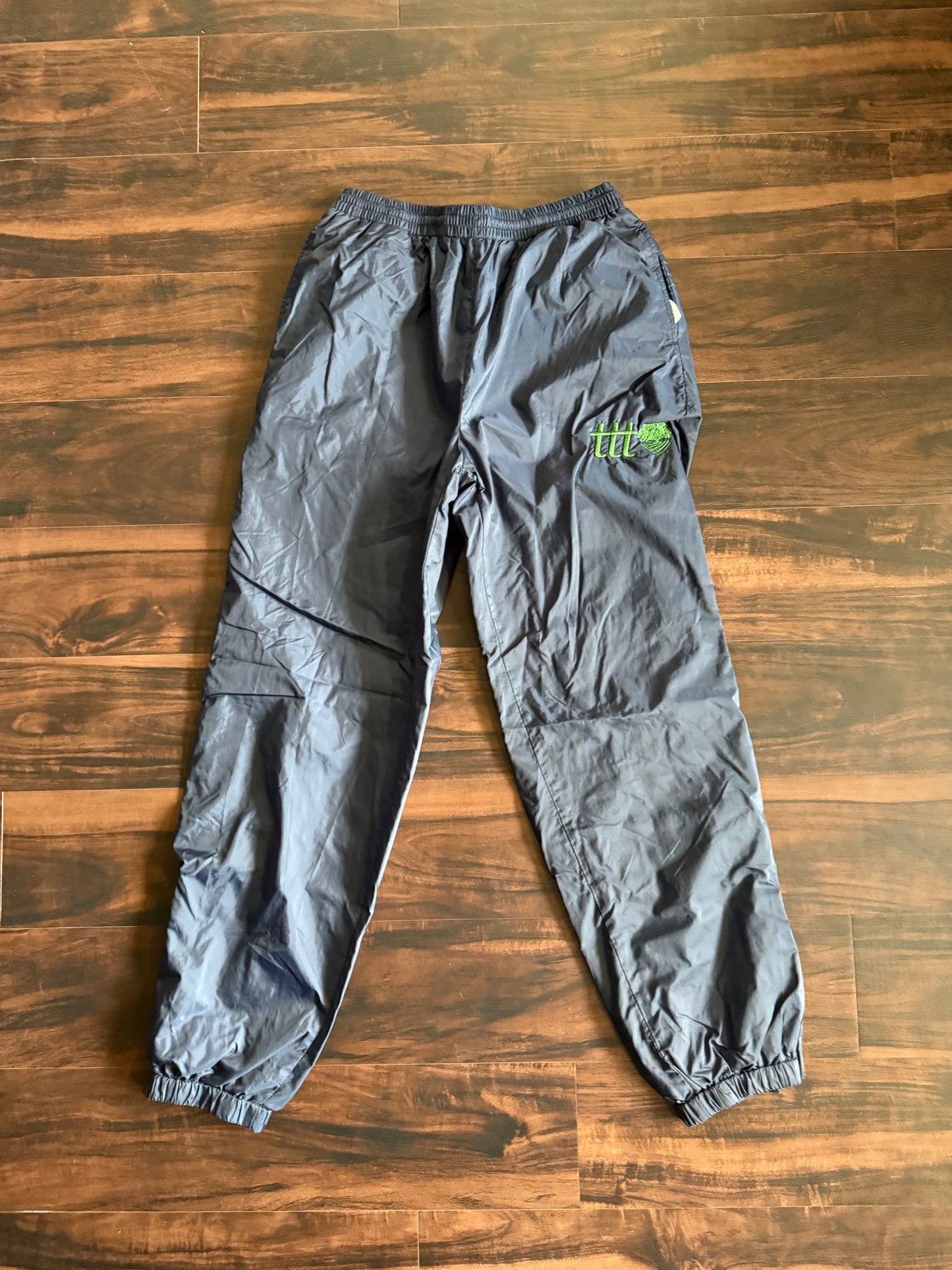 The Thrifting Tree Navy Blue Track Pants- L