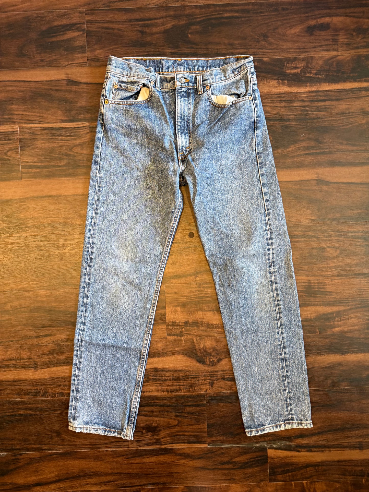 Vintage Levi’s 505 Dark Wash Denim Jeans- 32x31