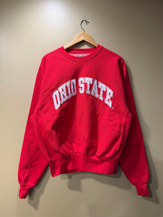 Vintage Ohio State University Red Crewneck Sweatshirt- M/L