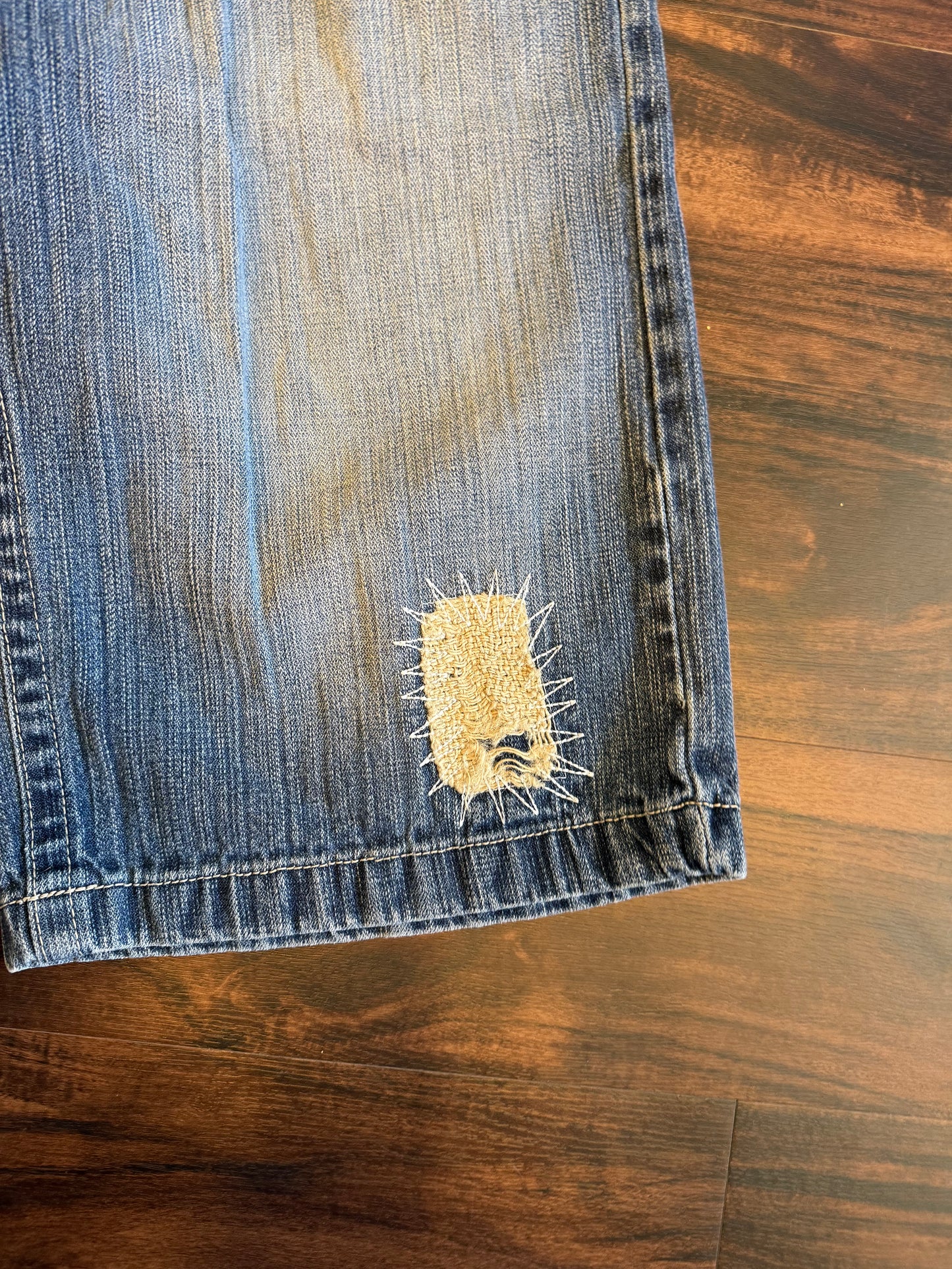 Vintage South Pole Embroidered Denim Jeans- 32